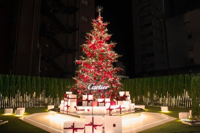 カルティエ“愛”がテーマのクリスマス限定イベント、六本木・表参道にクリスマスツリーもコピー カルティエ“愛”がテーマのクリスマス限定イベント、六本木・表参道にクリスマスツリーもコピー