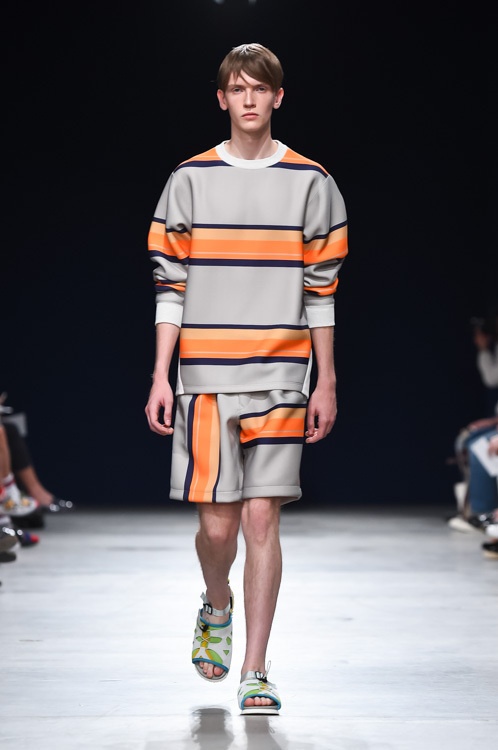 kolor(カラー) 2015年春夏コレクション - ハイブリッドでスポーティーなカラーコピー