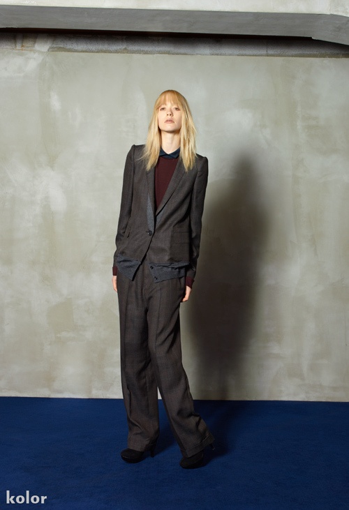 kolor(カラー) 2012-13年秋冬ウィメンズコレクション - マスキュリン＆フェミニンの絶妙なバランス感コピー