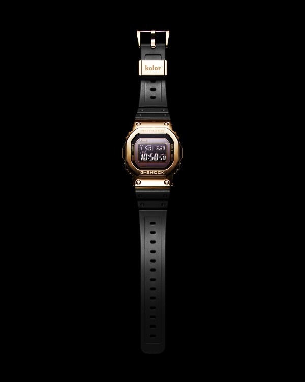 kolor×G-SHOCKのコラボウォッチ - 異素材を組み合わせ、スマホとの連携機能もコピー