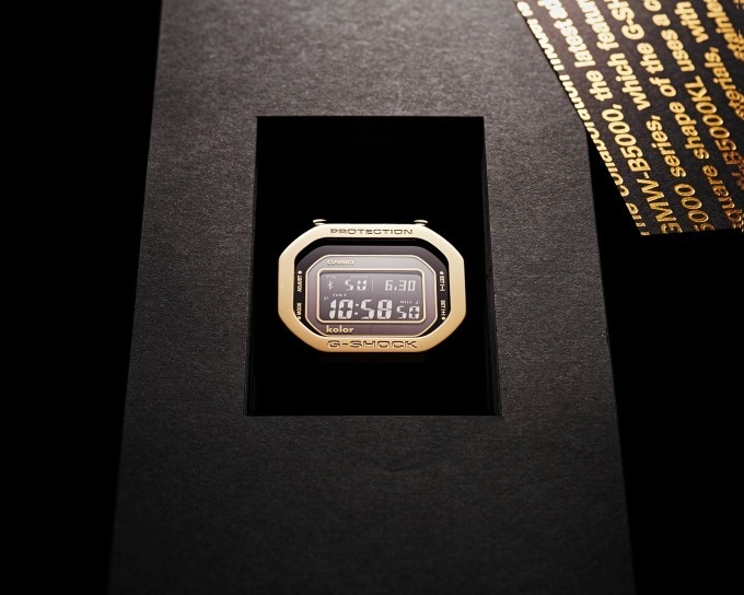 kolor×G-SHOCKのコラボウォッチ - 異素材を組み合わせ、スマホとの連携機能もコピー