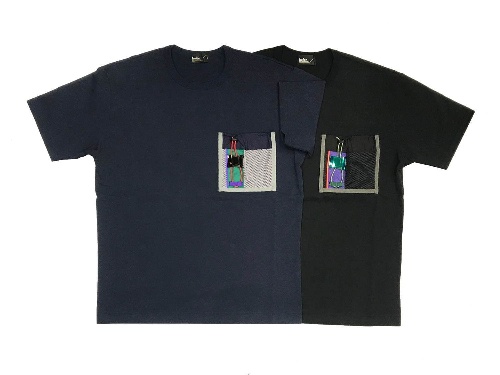 kolor限定Tシャツ"カタカナ"ロゴ入りやメッシュポケット付きなど、直営店やドーバー銀座でコピー