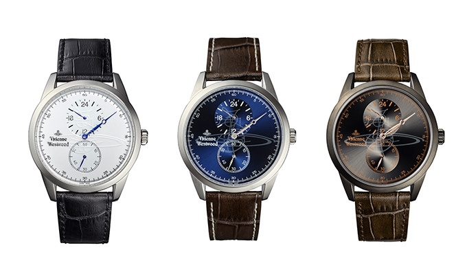 ヴィヴィアン・ウエストウッドの腕時計「MAN CLASSIC」復刻 - ブルー＆グレーの新色もコピー