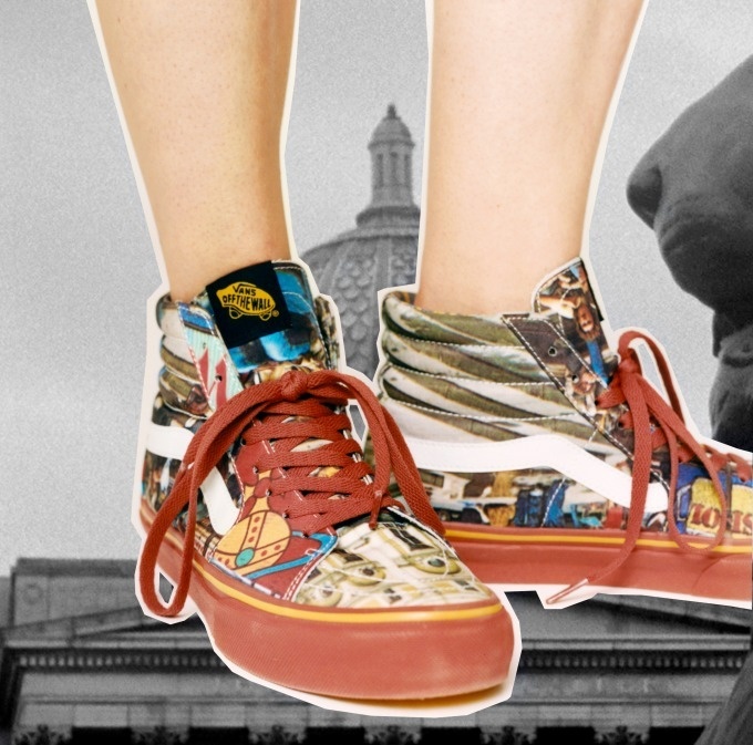 ヴィヴィアン・ウエストウッド アングロマニア×VANS、スニーカー「Sk8-Hi」発売コピー