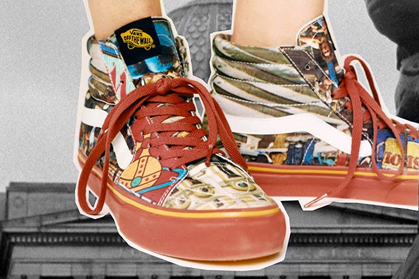 ヴィヴィアン・ウエストウッド アングロマニア×VANS、スニーカー「Sk8-Hi」発売