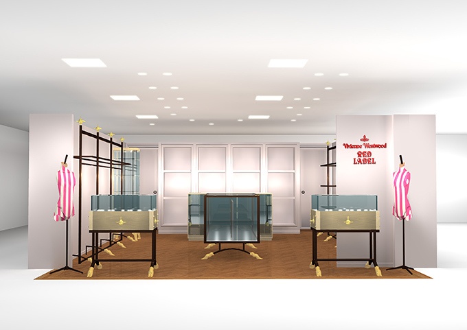 ヴィヴィアン・ウェストウッド レッドレーベル、JR京都伊勢丹に新店舗オープンコピー