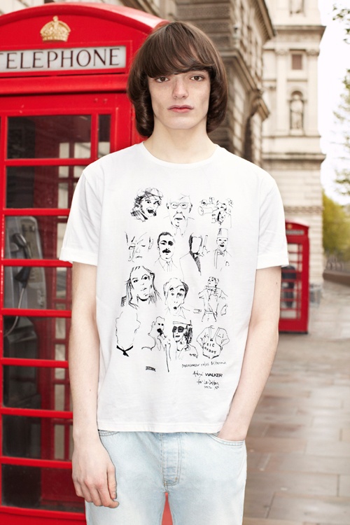 トップマン×新進気鋭のロンドンデザイナー5人の限定Tシャツがトップマンミラザ新宿店で発売コピー