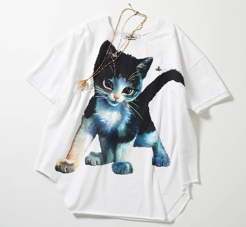 ヴィヴィアン・ウエストウッド、クリスタルな「オーブ」ペンダント＆子猫Tシャツが伊勢丹新宿店でコピー