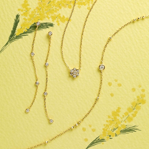 ヴァンドーム青山から“桜&ミモザ&ブルースター”が咲く春ジュエリーコピー ヴァンドーム青山から“桜&ミモザ&ブルースター”が咲く春ジュエリーコピー