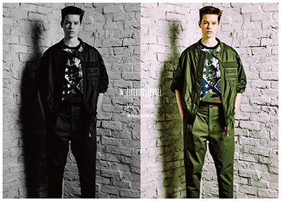 ヨシオクボ|オープニングセレモニー、ジェンダーレスの16年春夏コレクション - L.A.にフォーカス