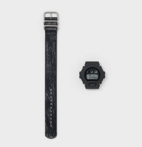 エンダースキーマ×G-SHOCKの腕時計第3弾、ブライドルレザーを用いた“オールブラック”仕様コピー エンダースキーマ×G-SHOCKの腕時計第3弾、ブライドルレザーを用いた“オールブラック”仕様コピー